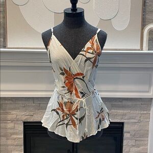 O'Neill Women's Floral Tank Size Medium